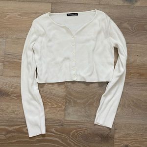 Brandy Melville athelia cropped cardigan